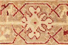 Early 20th Century Indian Amritsar Camel and Beige Handmade Wool Rug - 4122291