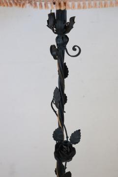 Early 20th Century Italian Art Nouveau Iron Floor Lamp - 3366362