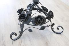 Early 20th Century Italian Art Nouveau Iron Floor Lamp - 3366363