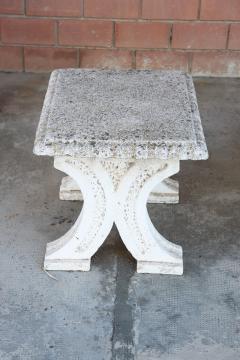 Early 20th Century Italian Garden Set Table and Two Stools - 3351315