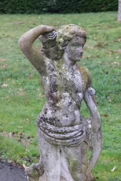 Early 20th Century Italian Garden Statue Archer  - 3525430