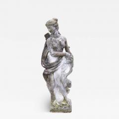 Early 20th Century Italian Garden Statue Diana Goddess of the Hunt  - 3530031