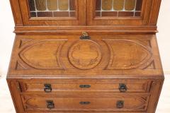 Early 20th Century Italian Gothic Style Solid Oak Wood Cabinet - 3004730