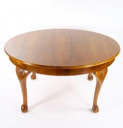 Early 20th Century Italian Hand Carved Walnut Neoclassical Style Dining Table - 3302353