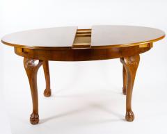 Early 20th Century Italian Hand Carved Walnut Neoclassical Style Dining Table - 3302405