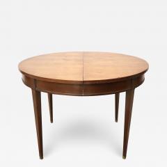 Early 20th Century Italian Louis XVI Style Walnut Round Extendable Dining Table - 2311765