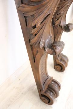 Early 20th Century Italian Pair of Caryatid Pilasters in Carved Walnut - 3480514