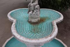 Early 20th Century Italian Rare Neoclassical Garden Fountain with Statue - 3719943