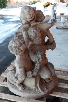 Early 20th Century Italian Rare Vicenza Stone Garden Statue - 2300672