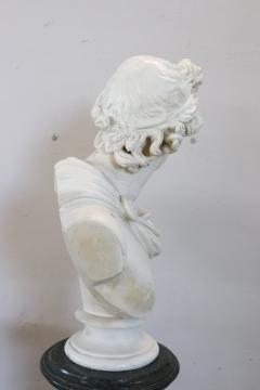 Early 20th Century Italian Sculpture Bust of Apollo in Plaster - 2634492