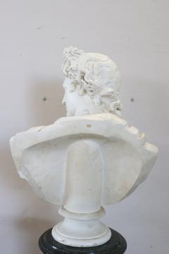 Early 20th Century Italian Sculpture Bust of Apollo in Plaster - 2634493