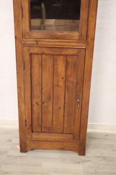 Early 20th Century Italian Solid Fir Wood Arched Bookcase - 2889182