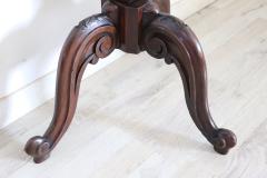 Early 20th Century Italian Walnut Gu ridon Tripod Table or Pedestal Table - 4209470