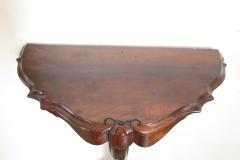 Early 20th Century Italian Walnut Gu ridon Tripod Table or Pedestal Table - 4209472