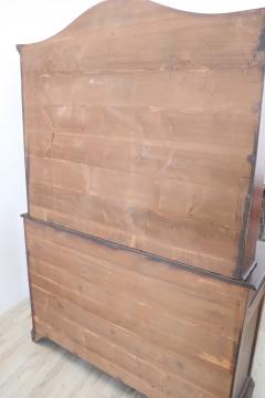 Early 20th Century Italian Walnut Louis XIV Style Sideboard with Plate Rack - 2556573