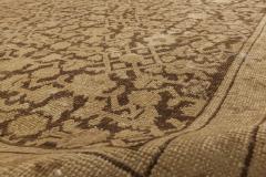 Early 20th Century Karabagh Brown and Beige Handmade Wool Rug - 2455639