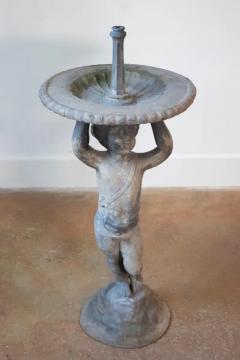 Early 20th Century Lead Putti Fountain Circa 1920 - 4105981