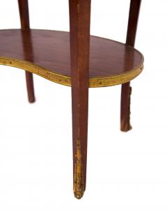 Early 20th Century Louis XV Style French Inlaid Marble Top Side Table - 4505523
