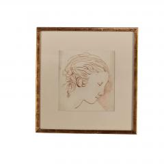 Early 20th Century Modern Chalk Portrait - 3699460