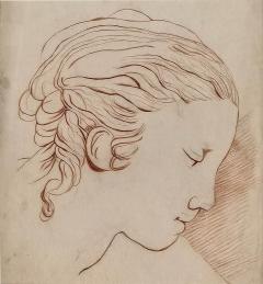 Early 20th Century Modern Chalk Portrait - 3700839