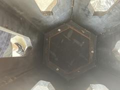 Early 20th Century Moroccan Inlaid Hexagonal Table - 4050259