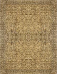Early 20th Century North Indian Botanic Handmade Wool Carpet - 2452956