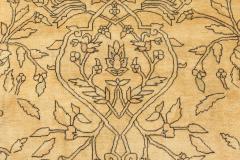 Early 20th Century North Indian Botanic Handmade Wool Carpet - 2452960