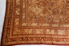 Early 20th Century Oushak Pale Rust Handmade Wool Rug - 2456611