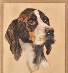 Early 20th Century Painting of Water Dog by Fairchild - 3558212