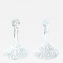 Early 20th Century Pair of Cut Crystal Drinks Decanter  - 948123