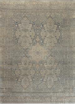 Early 20th Century Persian Kirman Handmade Wool Rug - 2453602