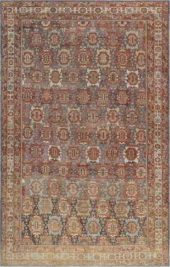 Early 20th Century Persian Malayer Hand Knotted Wool Rug Size Adjusted  - 2446849
