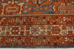 Early 20th Century Persian Malayer Hand Knotted Wool Rug Size Adjusted  - 2446852