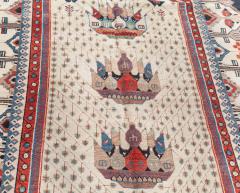 Early 20th Century Persian Malayer Handmade Wool Rug - 3582536