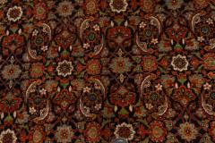 Early 20th Century Persian Meshad Rug in Burgundy Blue and Beige - 2453624