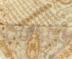 Early 20th Century Persian Sultanabad Brown Beige Taupe Handwoven Wool Rug - 2445390