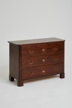 Early 20th Century Pine and Brass Chest of Drawers - 2409655