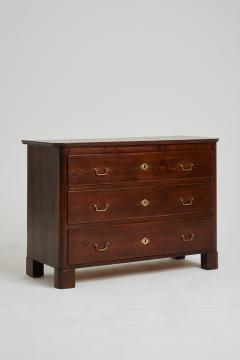 Early 20th Century Pine and Brass Chest of Drawers - 2409656