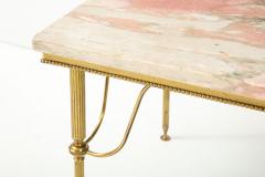 Early 20th Century Pink Marble Cocktail Table - 1334485