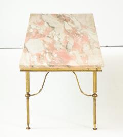 Early 20th Century Pink Marble Cocktail Table - 1334499