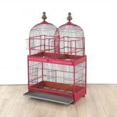 Early 20th Century Red Painted Birdcage England circa 1920 - 4133611