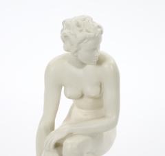 Early 20th Century Rosenthal Porcelain The Crouching Woman by Fritz Klimsch - 4794818