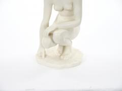 Early 20th Century Rosenthal Porcelain The Crouching Woman by Fritz Klimsch - 4794821