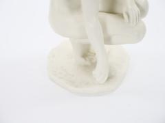 Early 20th Century Rosenthal Porcelain The Crouching Woman by Fritz Klimsch - 4794823