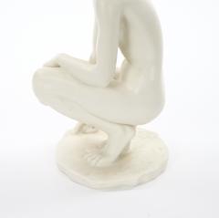 Early 20th Century Rosenthal Porcelain The Crouching Woman by Fritz Klimsch - 4794824