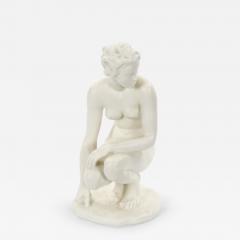 Early 20th Century Rosenthal Porcelain The Crouching Woman by Fritz Klimsch - 4796308