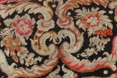 Early 20th Century Russian Bessarabian Floral Handmade Wool Rug - 2448026