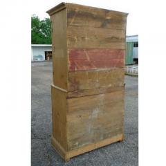 Early 20th Century Rustic Antique Pine Cupboard Cabinet - 2563465