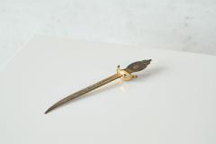 Early 20th Century Sable Shaped Letter Opener - 4396350