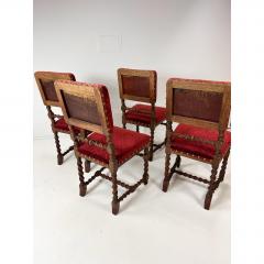 Early 20th Century Set of Four Baroque Style Dining Chairs - 4757950